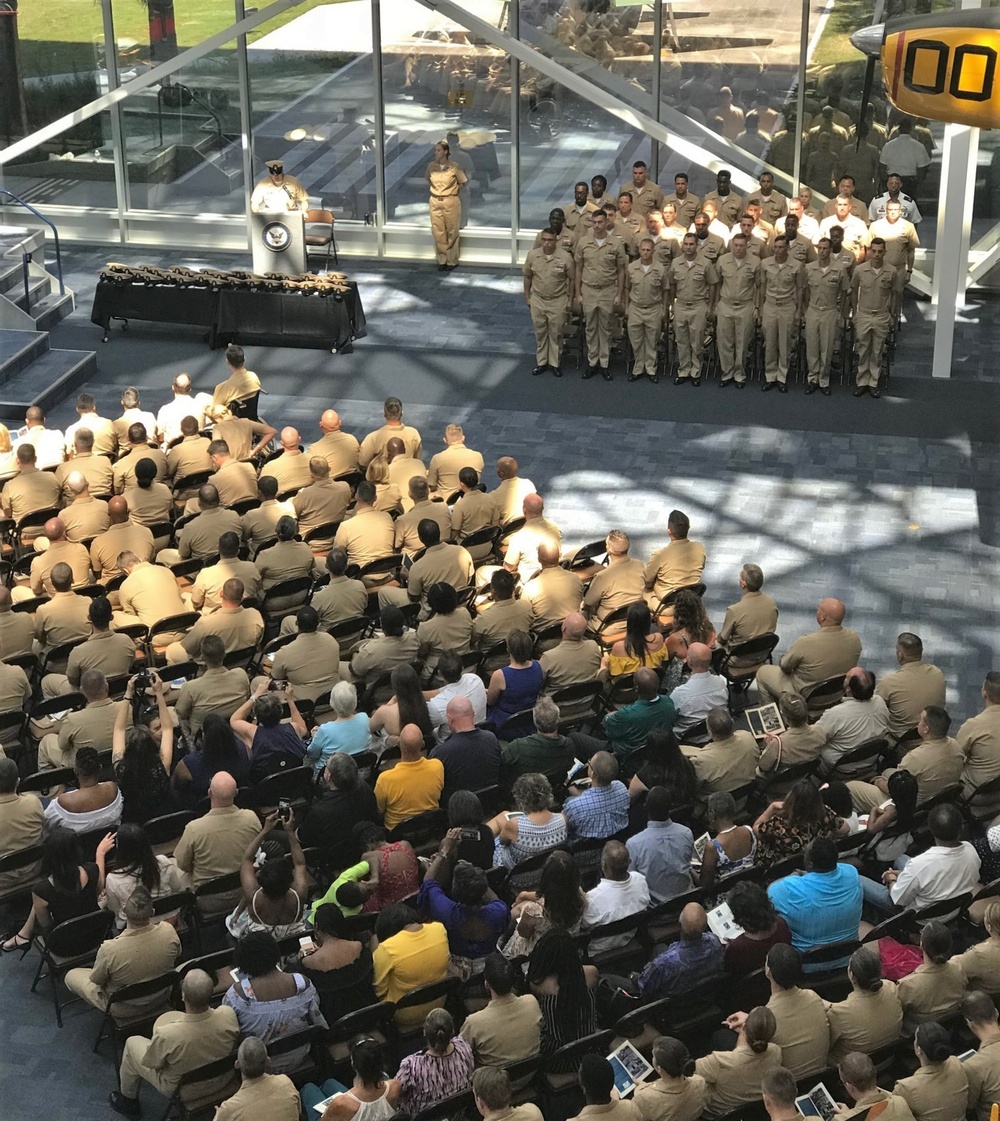 Corry Station’s, Naval Hospital Pensacola’s Newest Chief Petty Officers Don Anchors