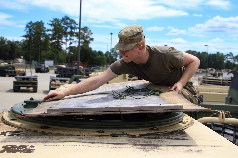 703rd Preparation For Hurricane Florence