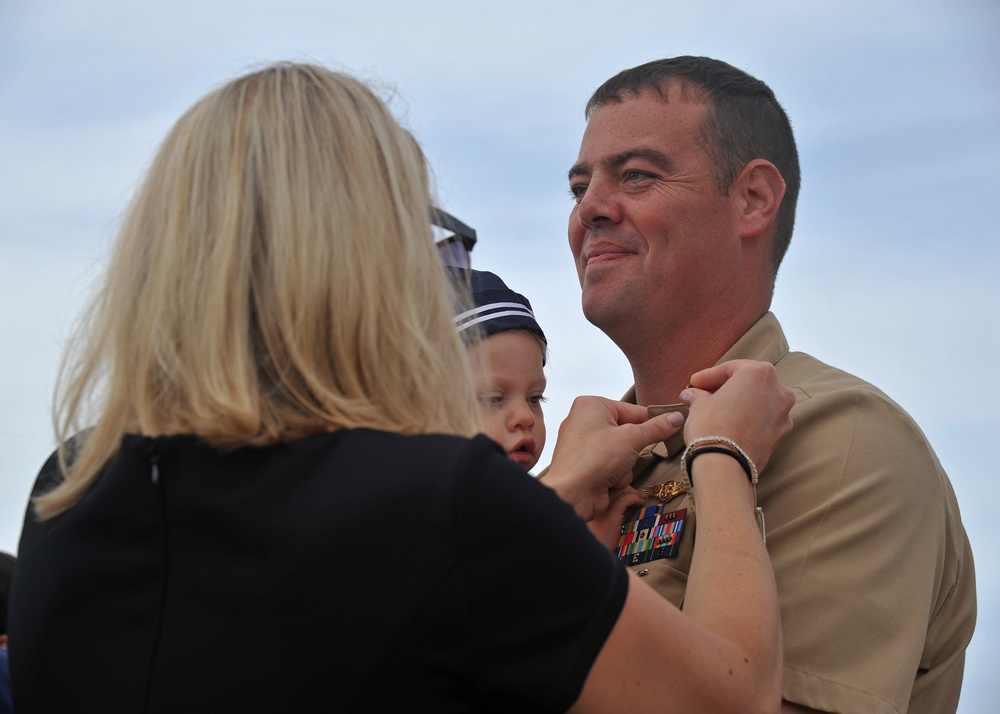 VP-47 Chiefs Pinned during NASWI CPO Pinning Ceremony