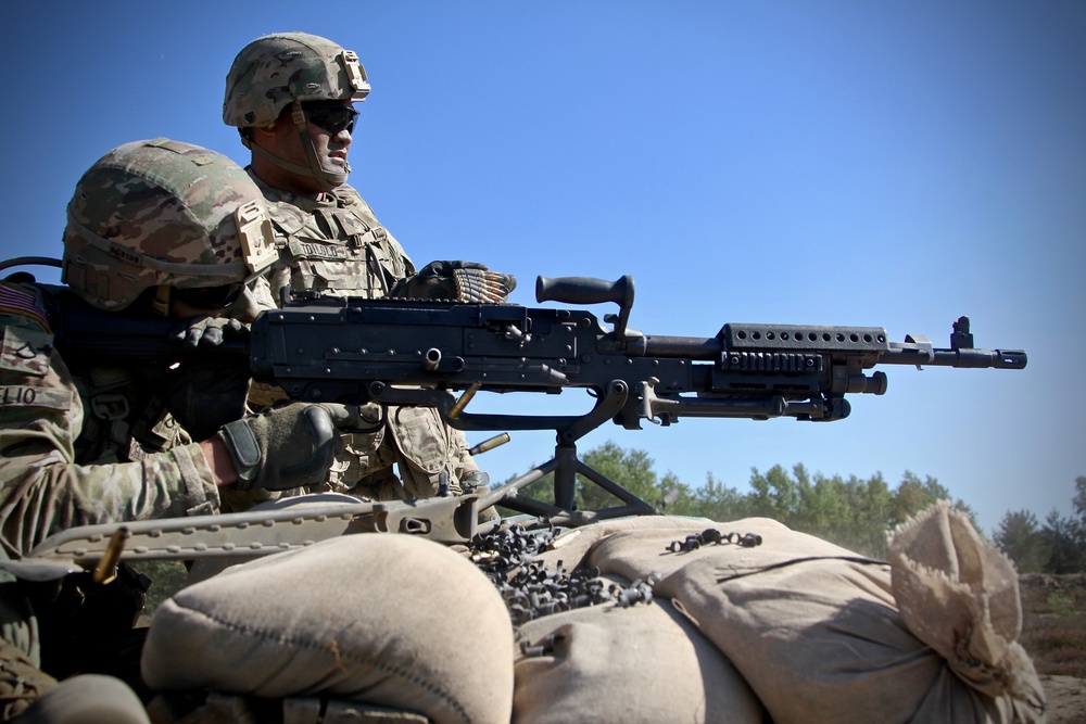 M240B machine gun range 