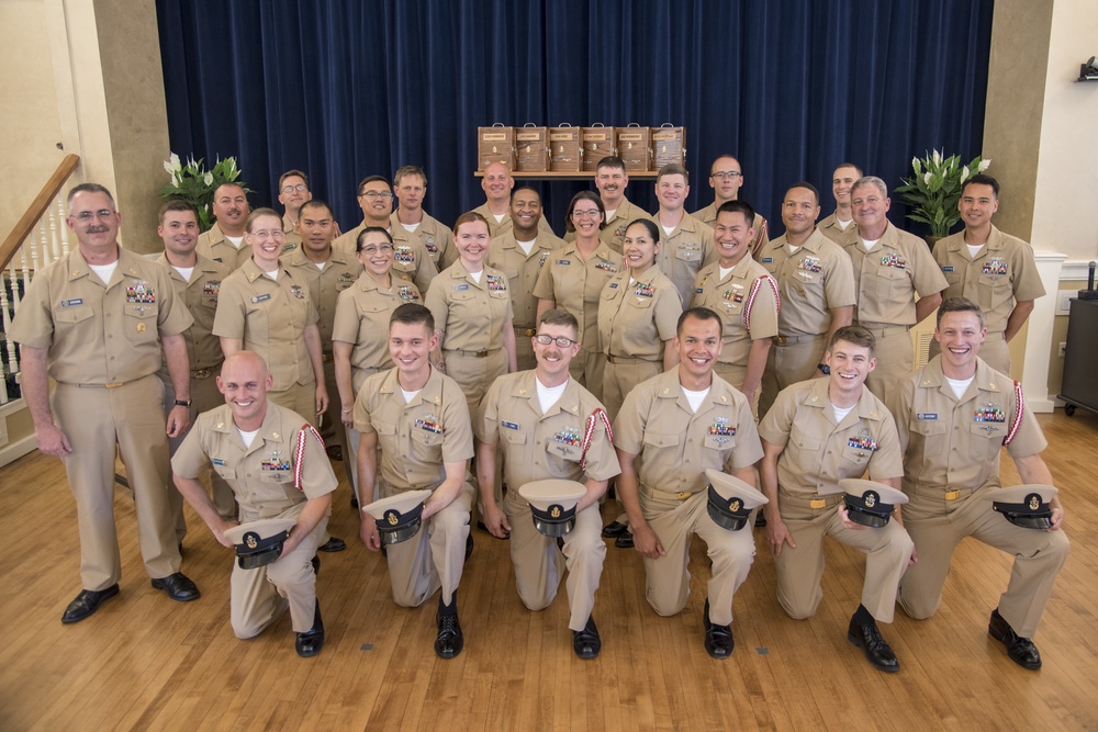 Monterey Bay Chiefs Welcome Six New Chief Petty Officers