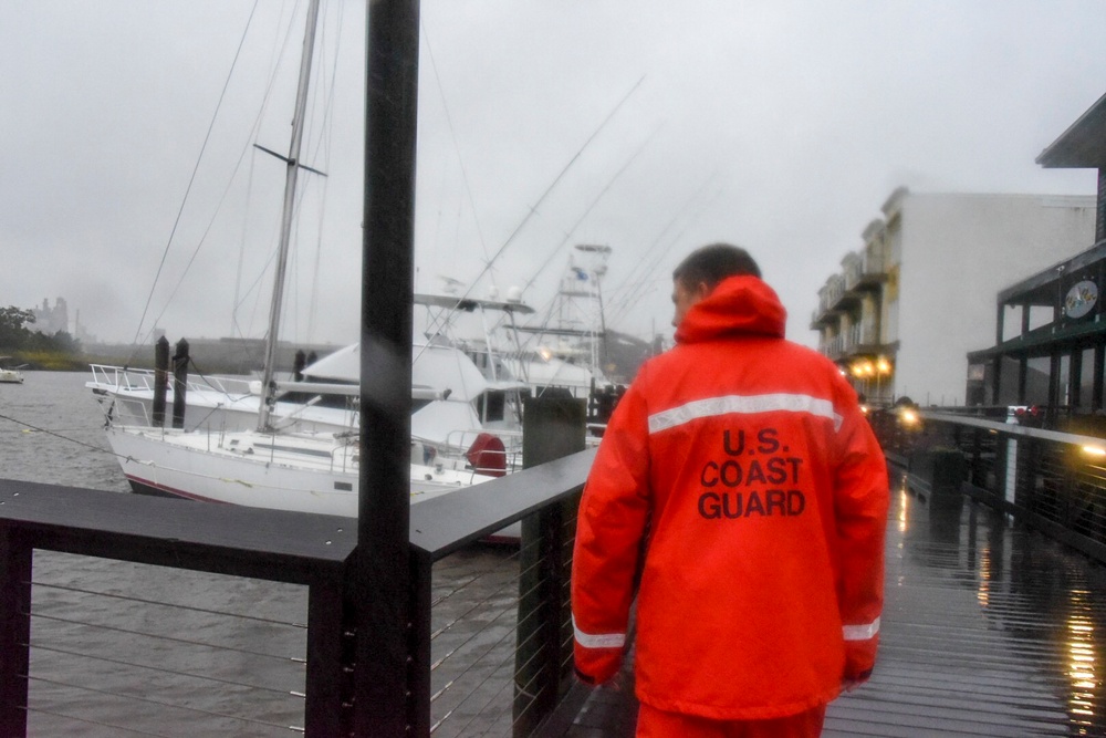 Coast Guard Aids to Navigation Team Georgetown crew prepares for Tropical Storm Florence response