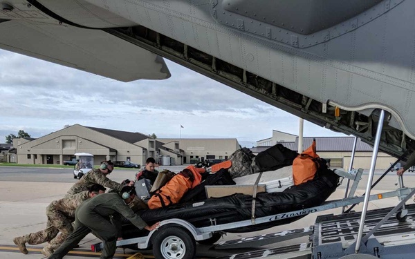 AK and CA ANG Hurricane Florence Prepare for Relief Efforts