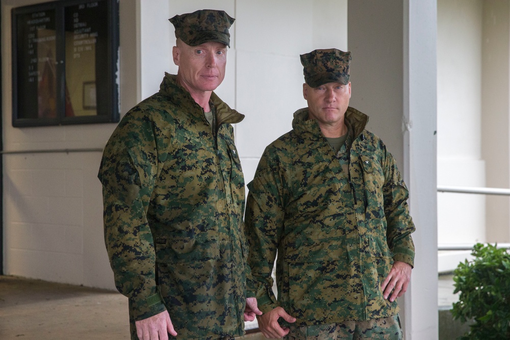 Brig. Gen. Alford visits MCAS New River