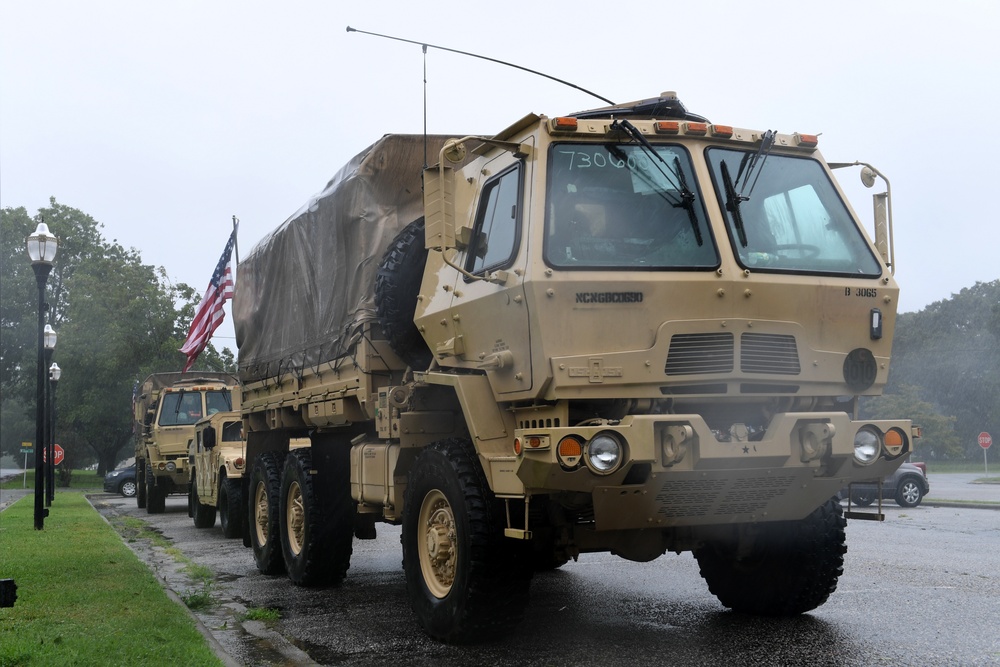 National Guardsmen Prepare for Hurricane Florence