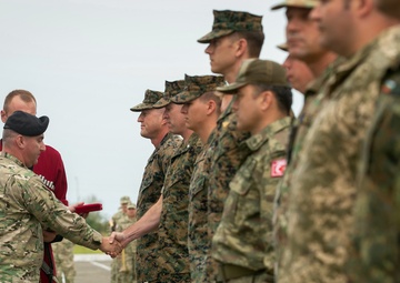 Exercise Agile Spirit 18: Closing Ceremony