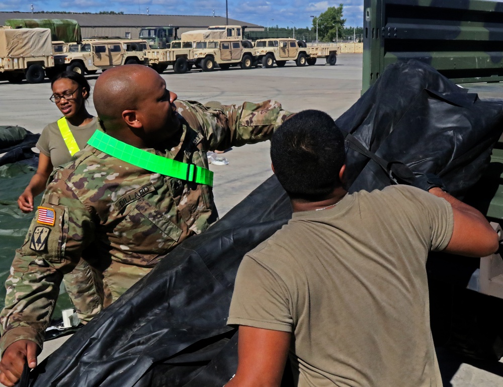 548th Combat Sustainment Support Battalion Readies Itself for Hurricane Relief