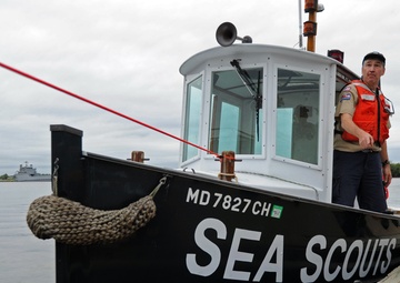 Sea Scouts Visit USCG Station Curtis Bay
