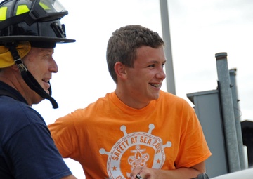 Sea Scouts Visit USCG Station Curtis Bay