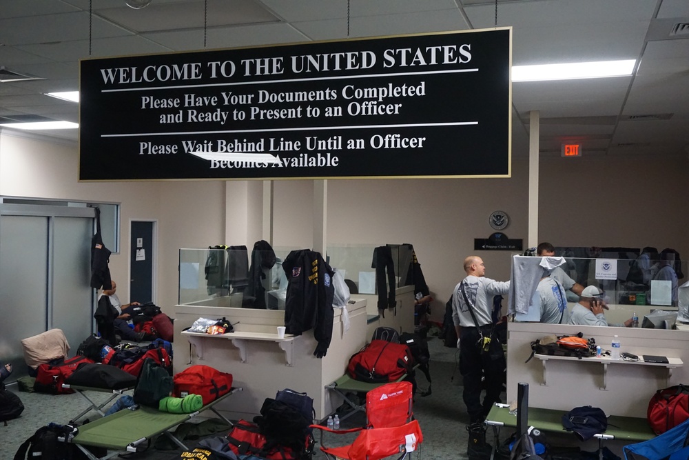 CBP provides a base of operations for FEMA INTF-1 for Hurricane Florence operations