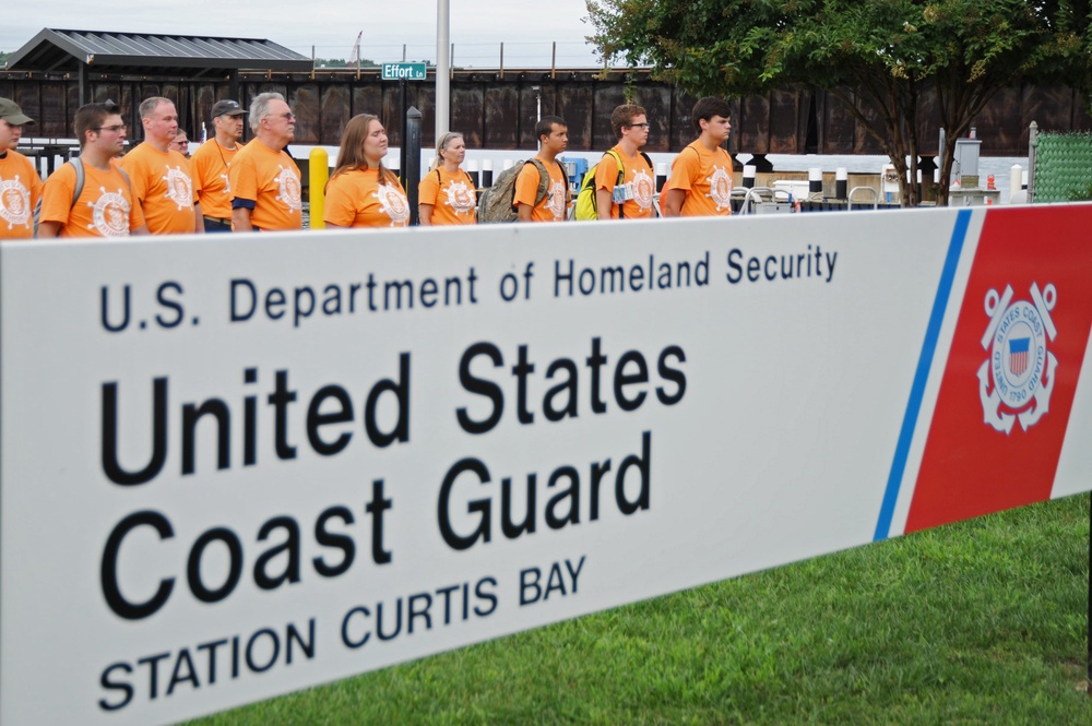 Sea Scouts Visit USCG Station Curtis Bay