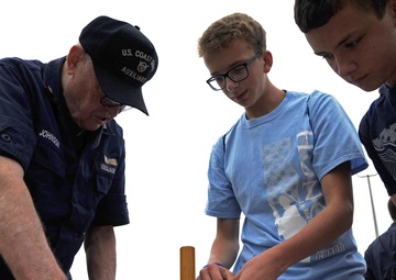Sea Scouts Visit USCG Station Curtis Bay