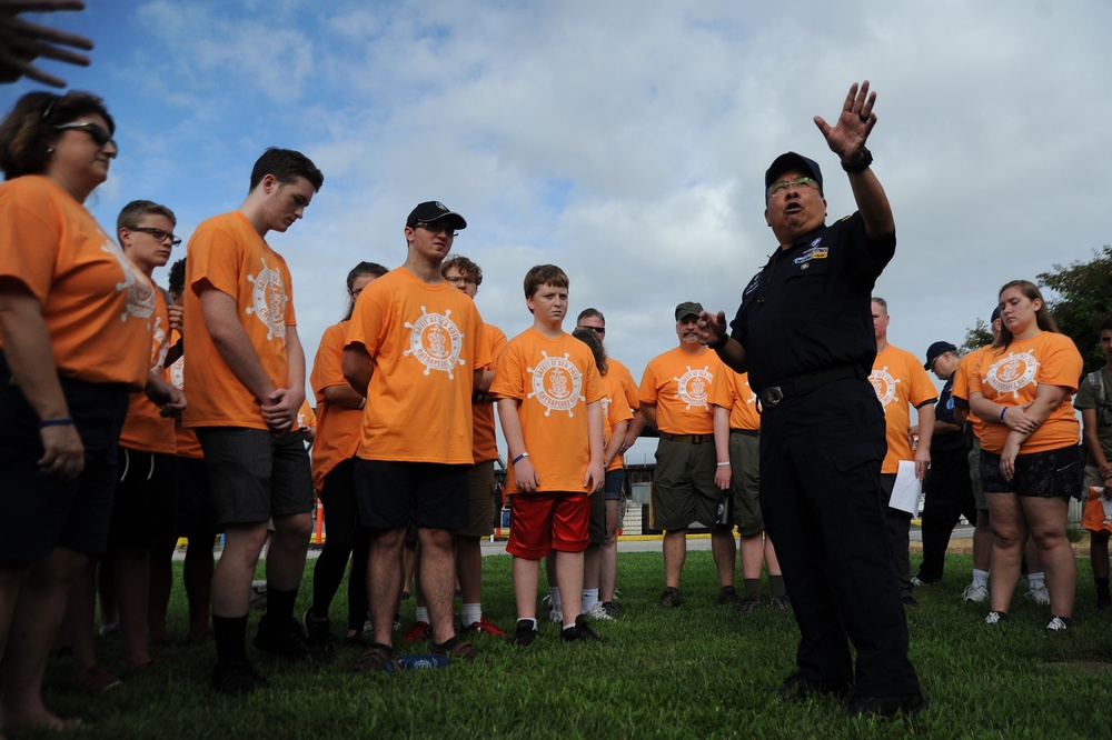 Sea Scouts Visit USCG Station Curtis Bay