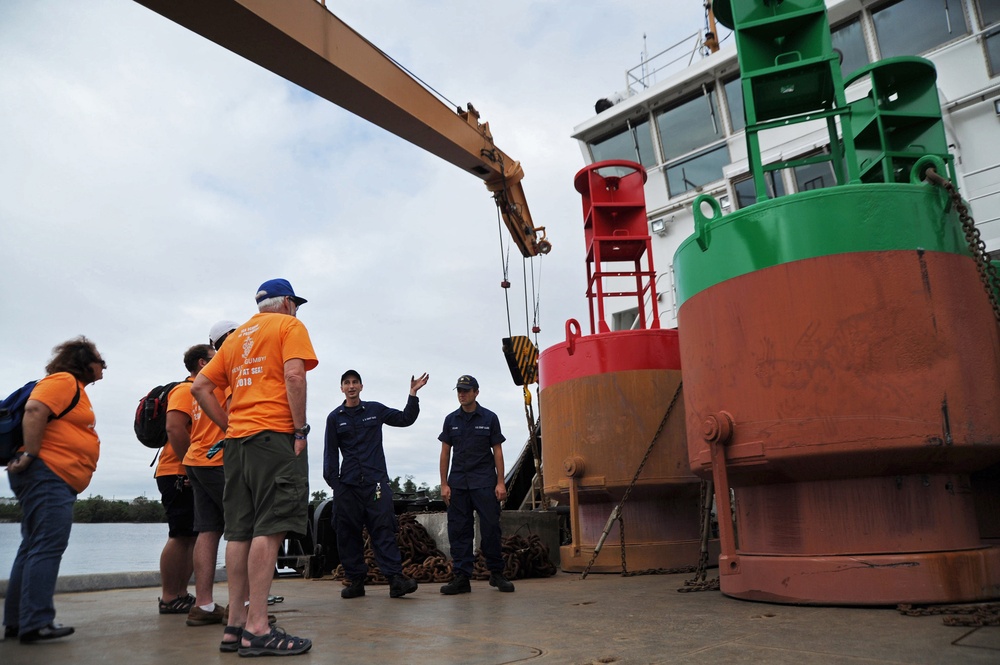 Sea Scouts Visit USCG Station Curtis Bay