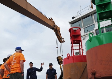Sea Scouts Visit USCG Station Curtis Bay