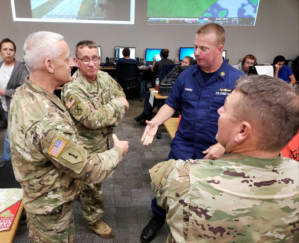 South Carolina National Guard responds to Tropical Storm Florence