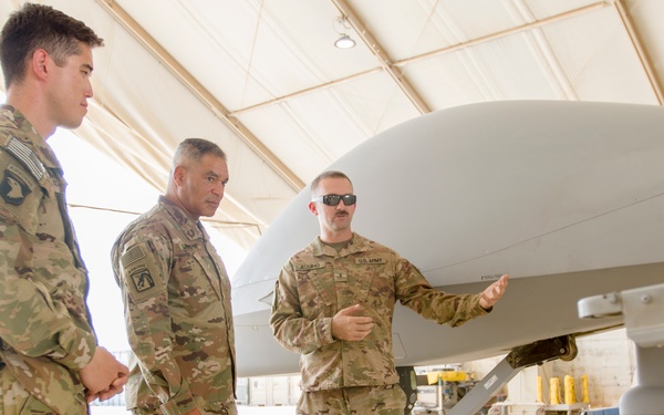 U.S. Army Lt. Gen. Michael X. Garrett visits Soldiers in Iraq and Egypt