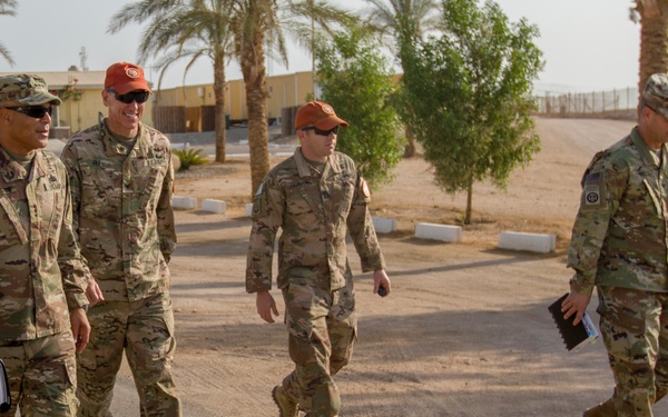 U.S. Army Lt. Gen. Michael X. Garrett visits Soldiers in Iraq and Egypt