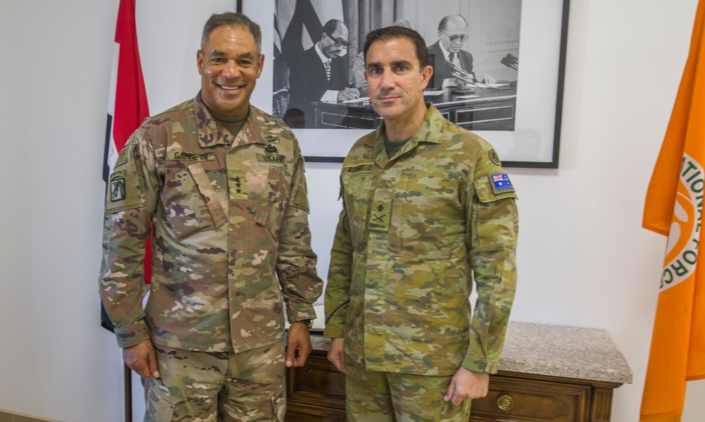 U.S. Army Lt. Gen. Michael X. Garrett visits Soldiers in Iraq and Egypt