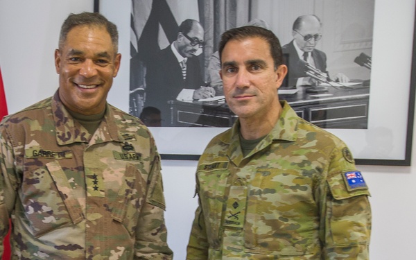 U.S. Army Lt. Gen. Michael X. Garrett visits Soldiers in Iraq and Egypt