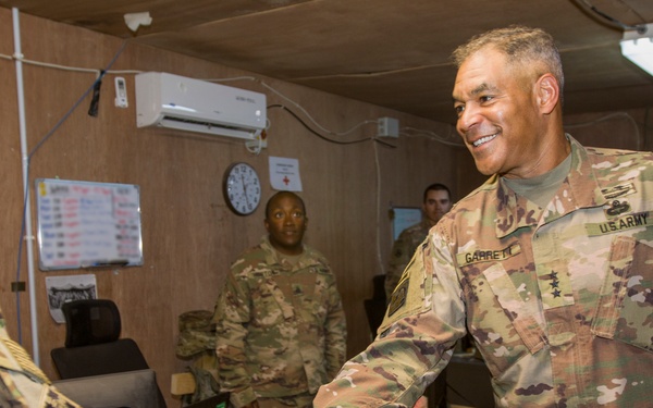 U.S. Army Lt. Gen. Michael X. Garrett visits Soldiers in Iraq and Egypt