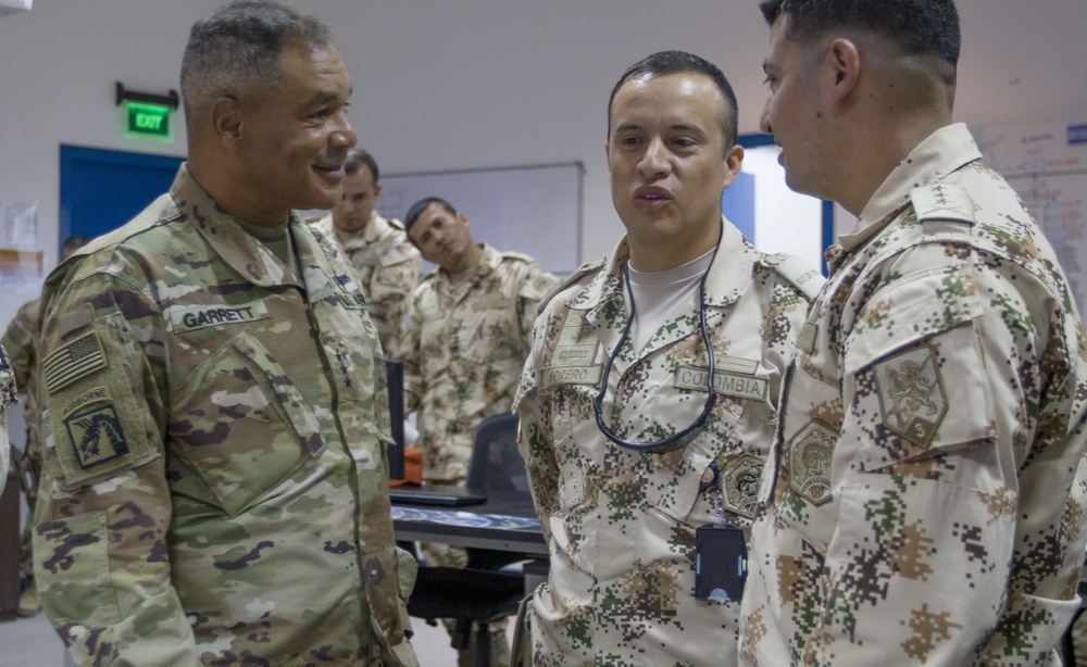 U.S. Army Lt. Gen. Michael X. Garrett visits Soldiers in Iraq and Egypt