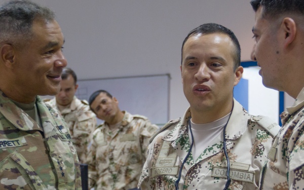 U.S. Army Lt. Gen. Michael X. Garrett visits Soldiers in Iraq and Egypt