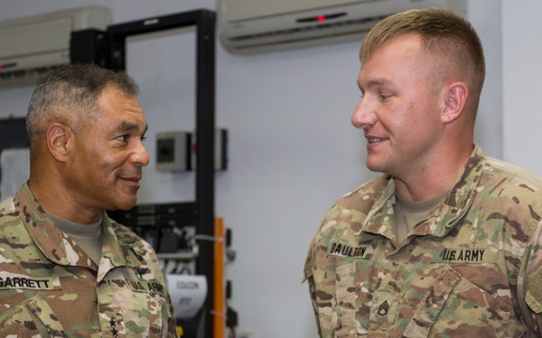 U.S. Army Lt. Gen. Michael X. Garrett visits Soldiers in Iraq and Egypt