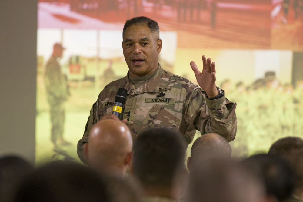 U.S. Army Lt. Gen. Michael X. Garrett visits Soldiers in Iraq and Egypt