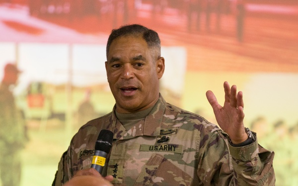 U.S. Army Lt. Gen. Michael X. Garrett visits Soldiers in Iraq and Egypt