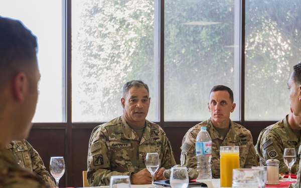U.S. Army Lt. Gen. Michael X. Garrett visits Soldiers in Iraq and Egypt