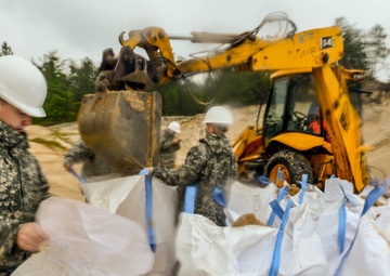 South Carolina National Guard Begins Response Efforts as Tropical Storm Florence Moves Across State