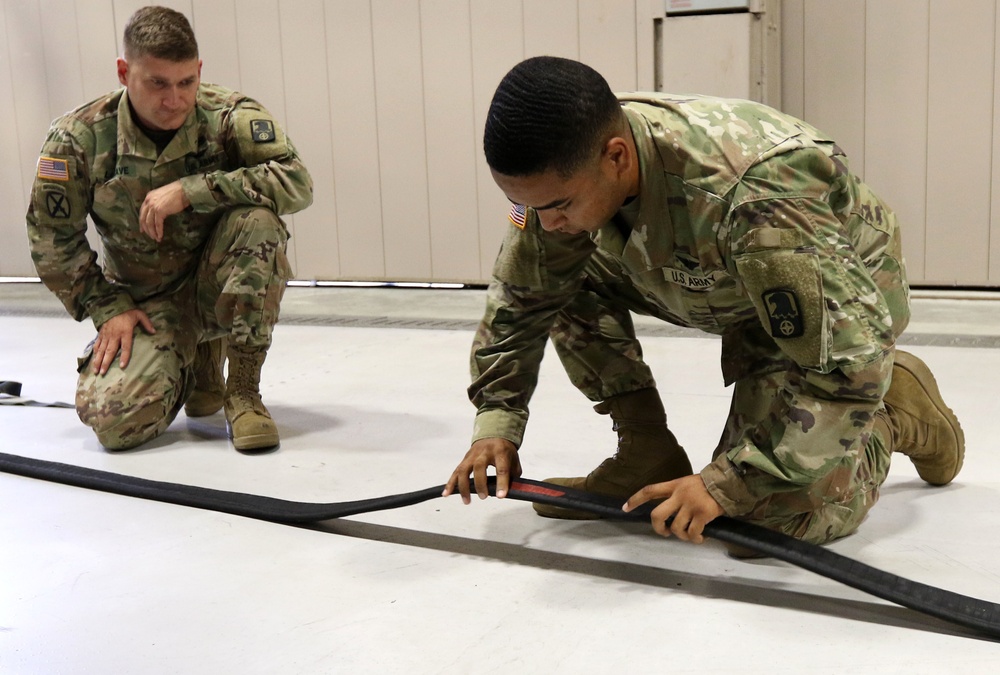 Preparation for support: U.S. Army Reserve Soldiers prepare for FARP operations