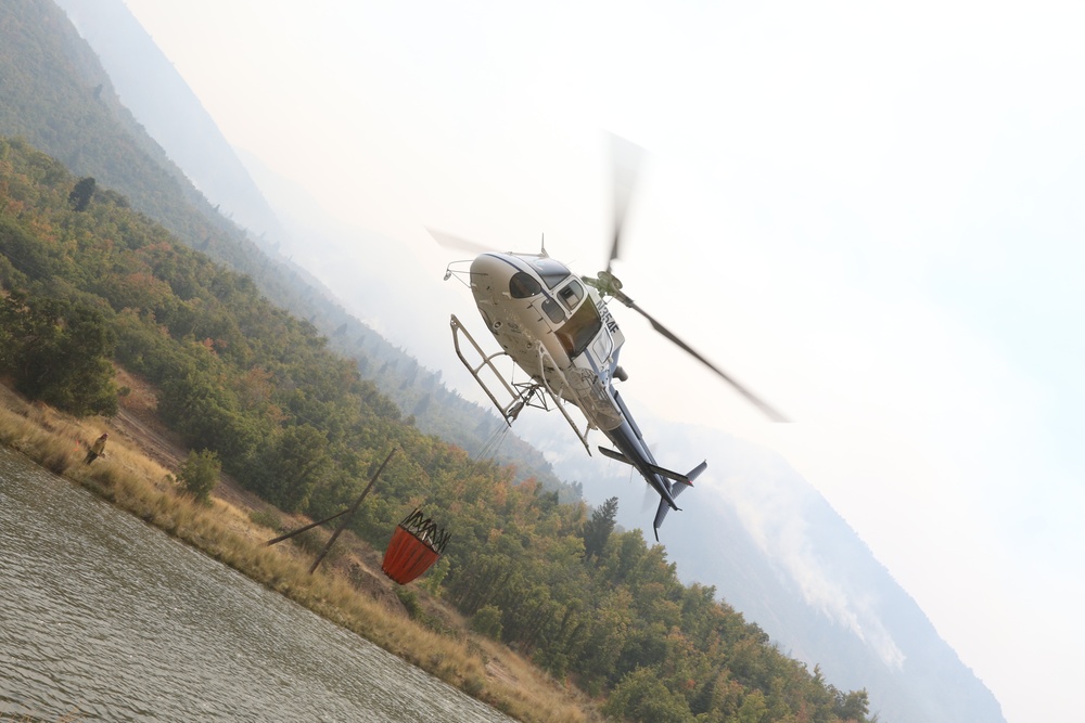 Fighting the Fire in Payson Canyon