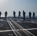 USS Jason Dunham (DDG 109) helo ops at sunset