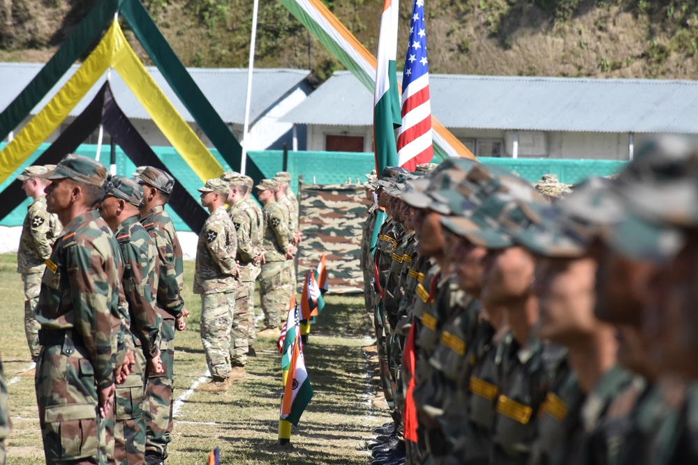 Bayonet Soldiers begin bilateral training exercise in India