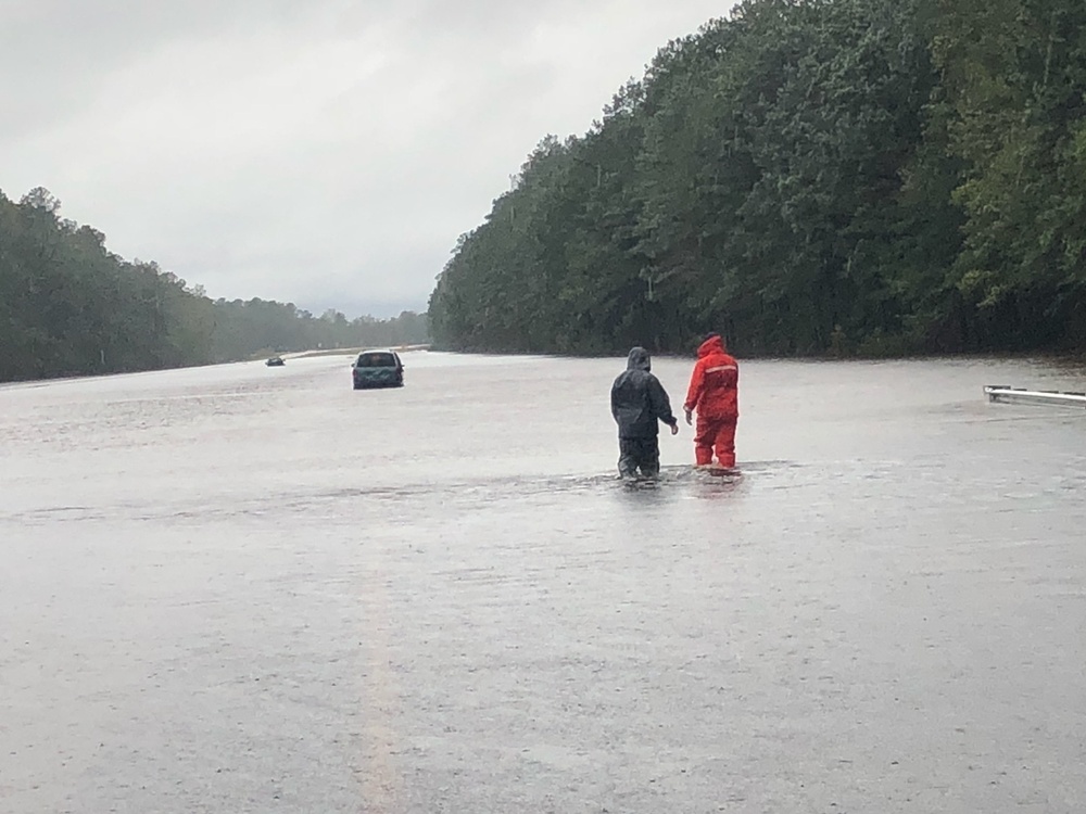 Coast Guard assists stranded motorists in North Carolina