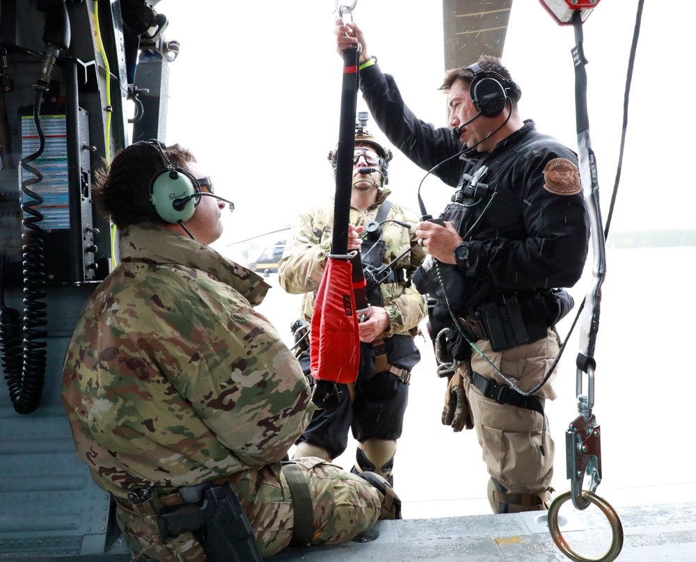 Air and Marine Operations (AMO), recovery relief efforts in Raleigh North Carolina