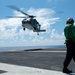 MH-60S Takes Off Aboard GHWB