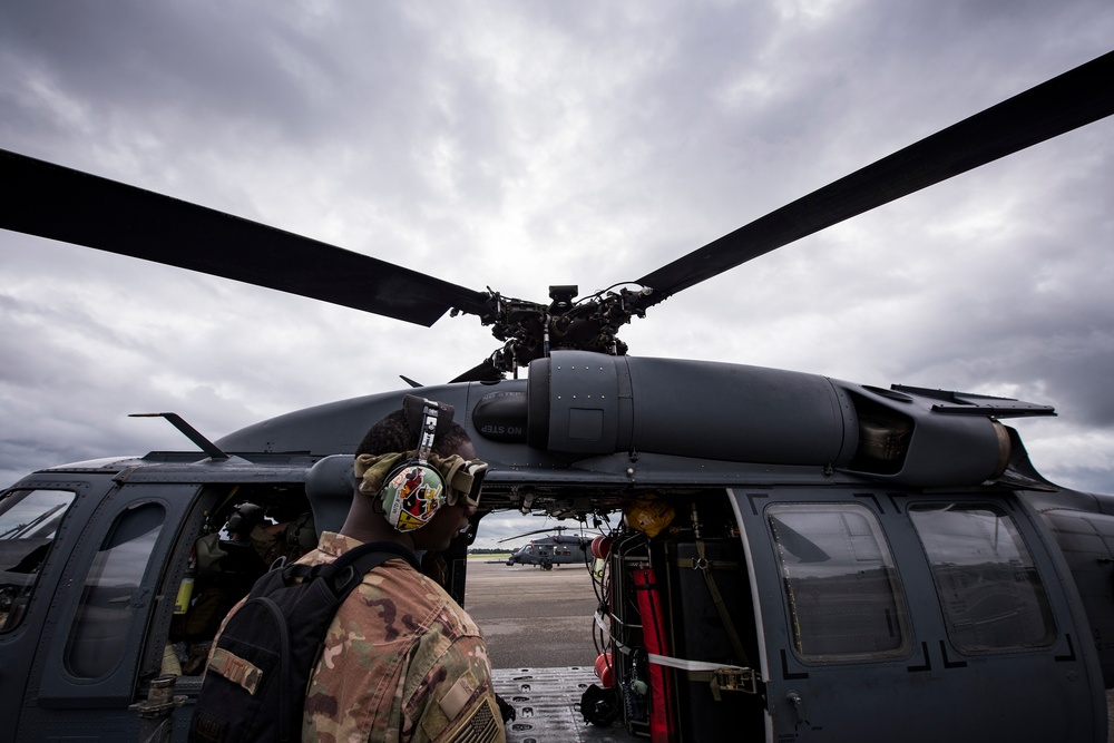 334th AEG pre-positions for Hurricane Florence response