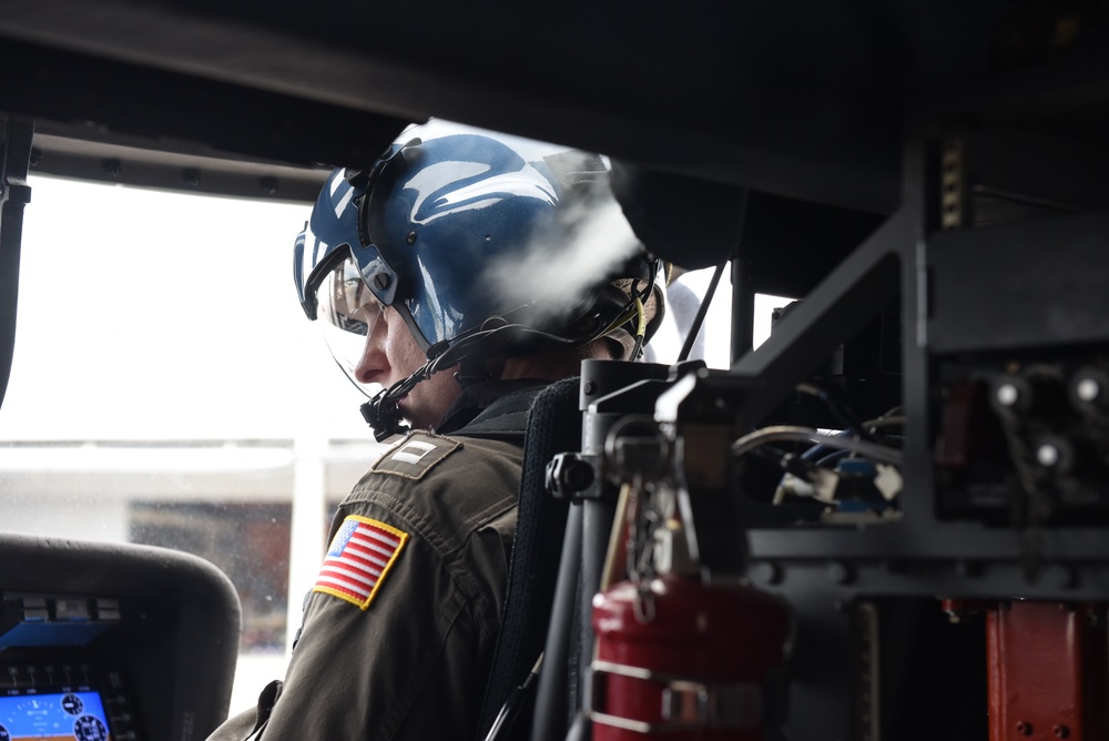 Coast Guard air crews assess Hurricane Florence damage near Myrtle Beach, South Carolina