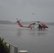 Coast Guard air crews assess Hurricane Florence damage near Myrtle Beach, South Carolina