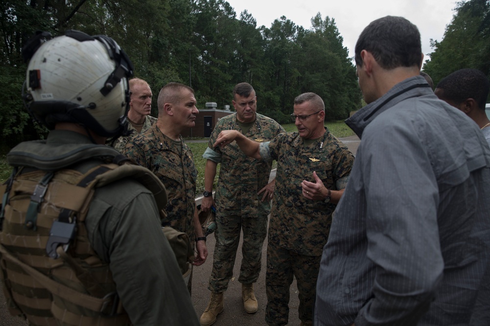 Aerial survey conducted after Hurricane Florence