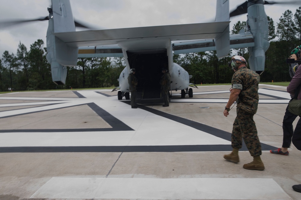 Aerial survey conducted after Hurricane Florence