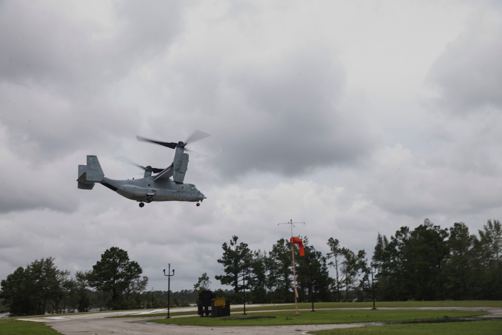 Aerial survey conducted after Hurricane Florence