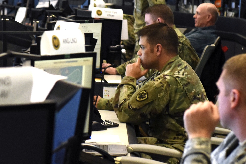 National Guard Coordination Center organizes Guard response to Hurricane Florence