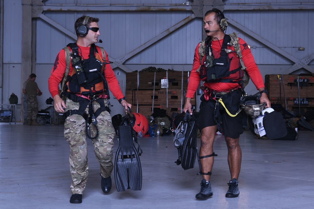 Search and Rescue Airmen prepare for Hurricane Florence response