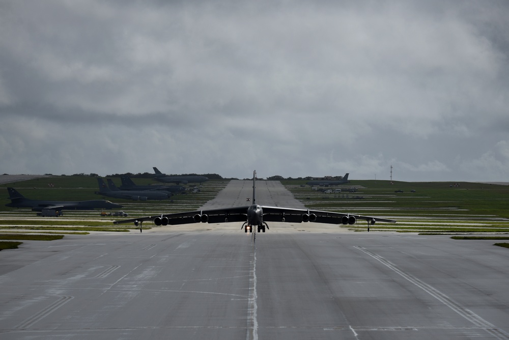 B-52H supports Valiant Shield 2018 live-fire exercise