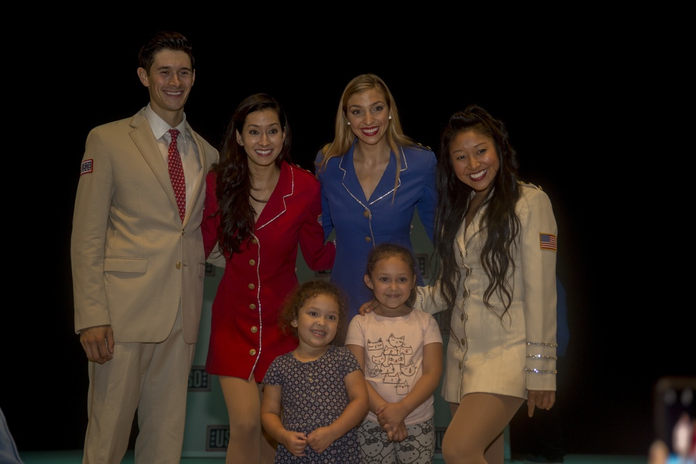 USO Show Troupe perform at MCAS Iwakuni