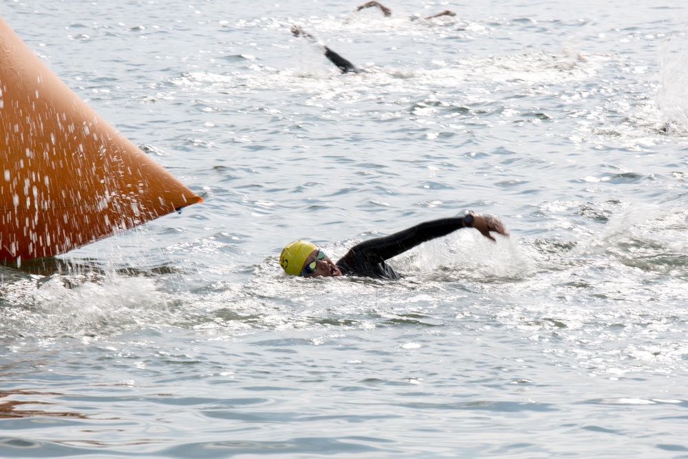 MCAS Iwakuni builds bonds through swimming, bicycling, running